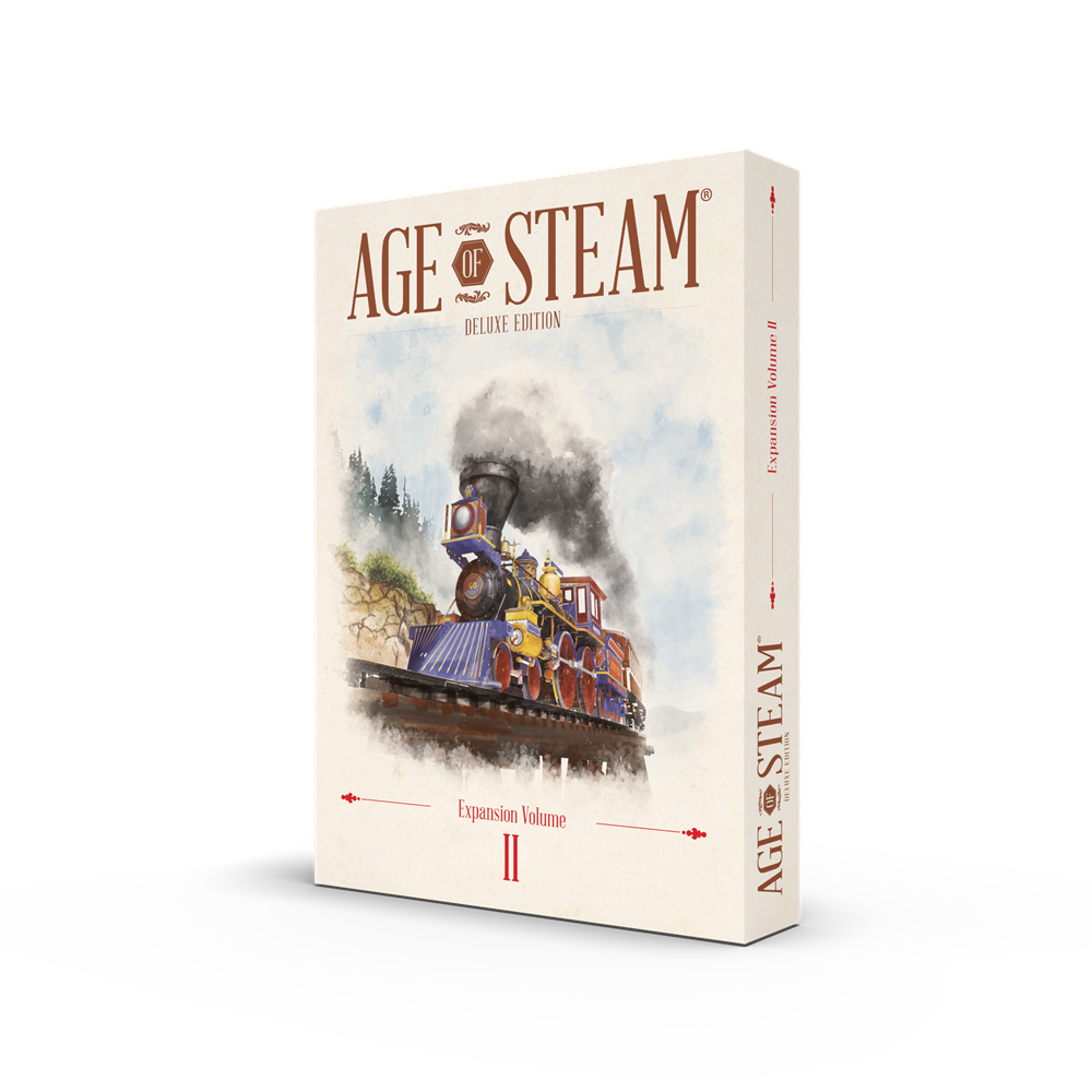 Age of Steam Deluxe: Expansion Volume II