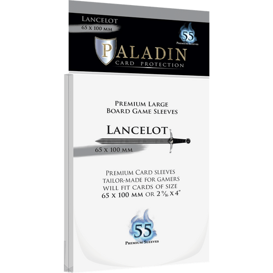 Paladin Sleeves - Lancelot Premium Large 65x100 (55 Sleeves)