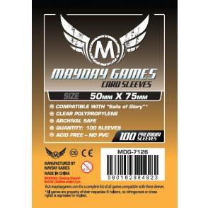 100  Mayday Games Card Sleeves 50 x 75mm (MDG-7135)