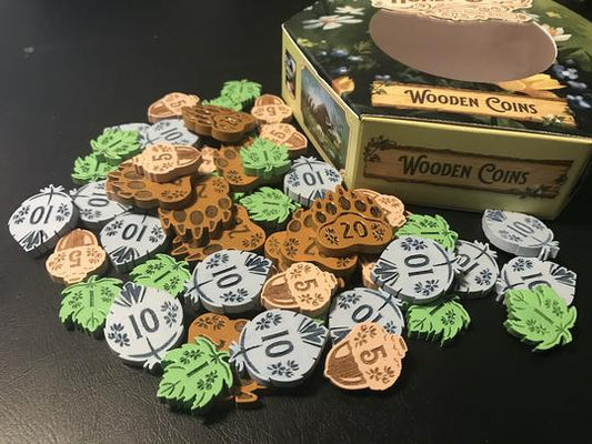 Honey Buzz Wooden Coins