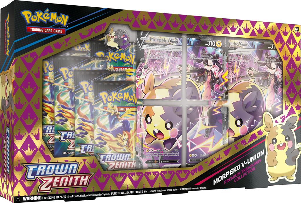 Pokémon TCG: Crown Zenith Morpeko V-Union - Premium Collection