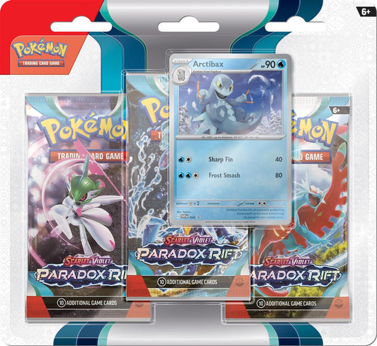 Pokémon TCG: SV04 Paradox Rift 3-Booster Blister