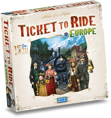 Ticket To Ride Europe 15Th Anniversary