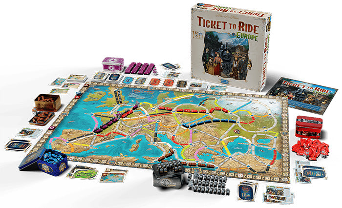 Ticket To Ride Europe 15Th Anniversary