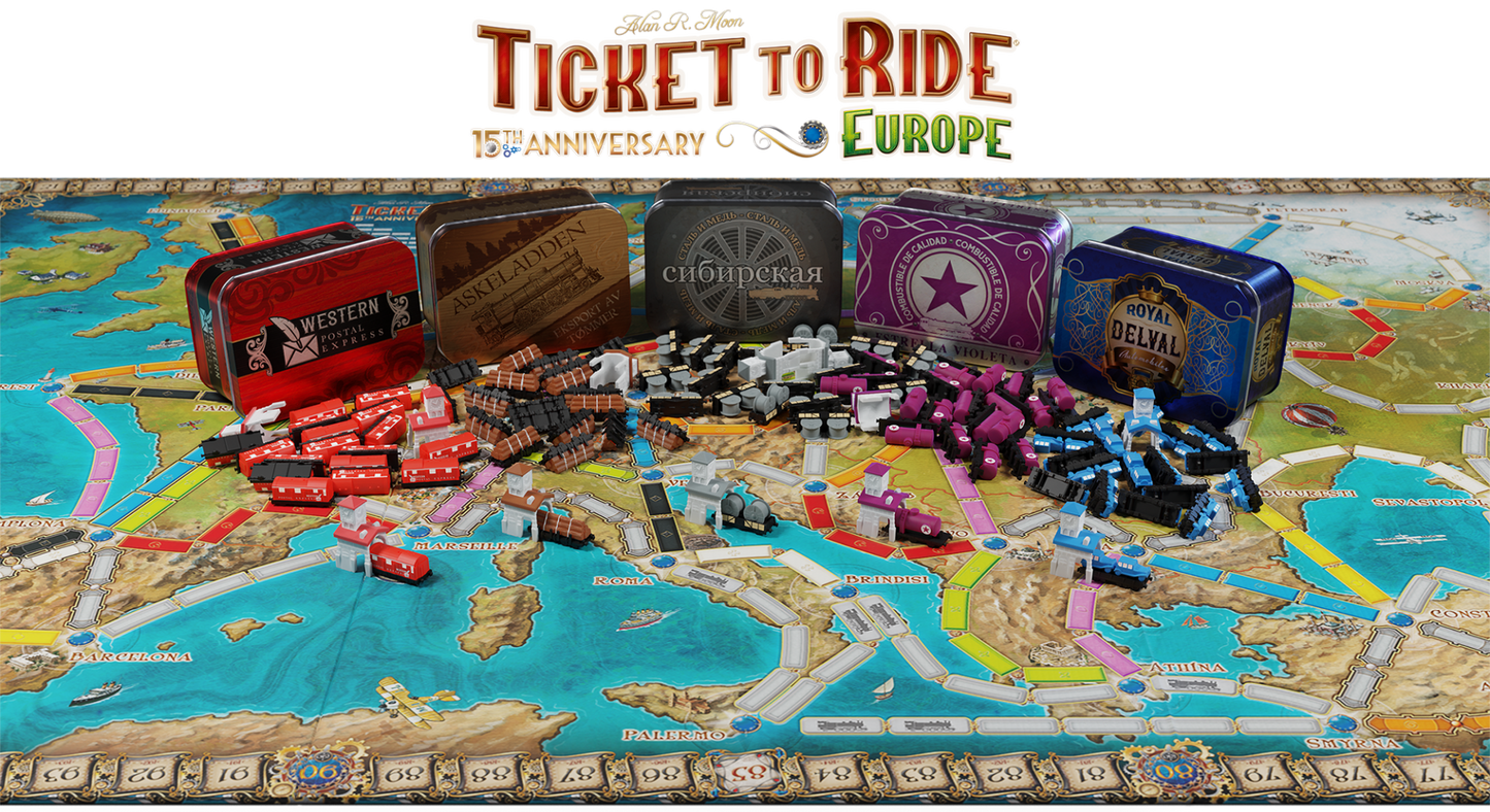 Ticket To Ride Europe 15Th Anniversary