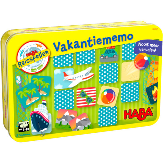 Haba Reisspellen - Vakantiememo