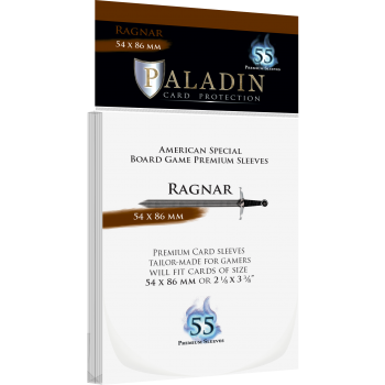 Paladin Sleeves - Ragnar Premium American Special 54x86mm (55 Sleeves)