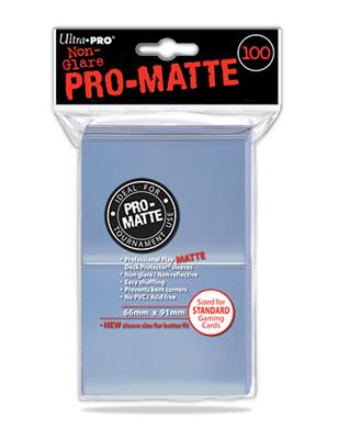 Sleeves Pro Matte Clear (100)